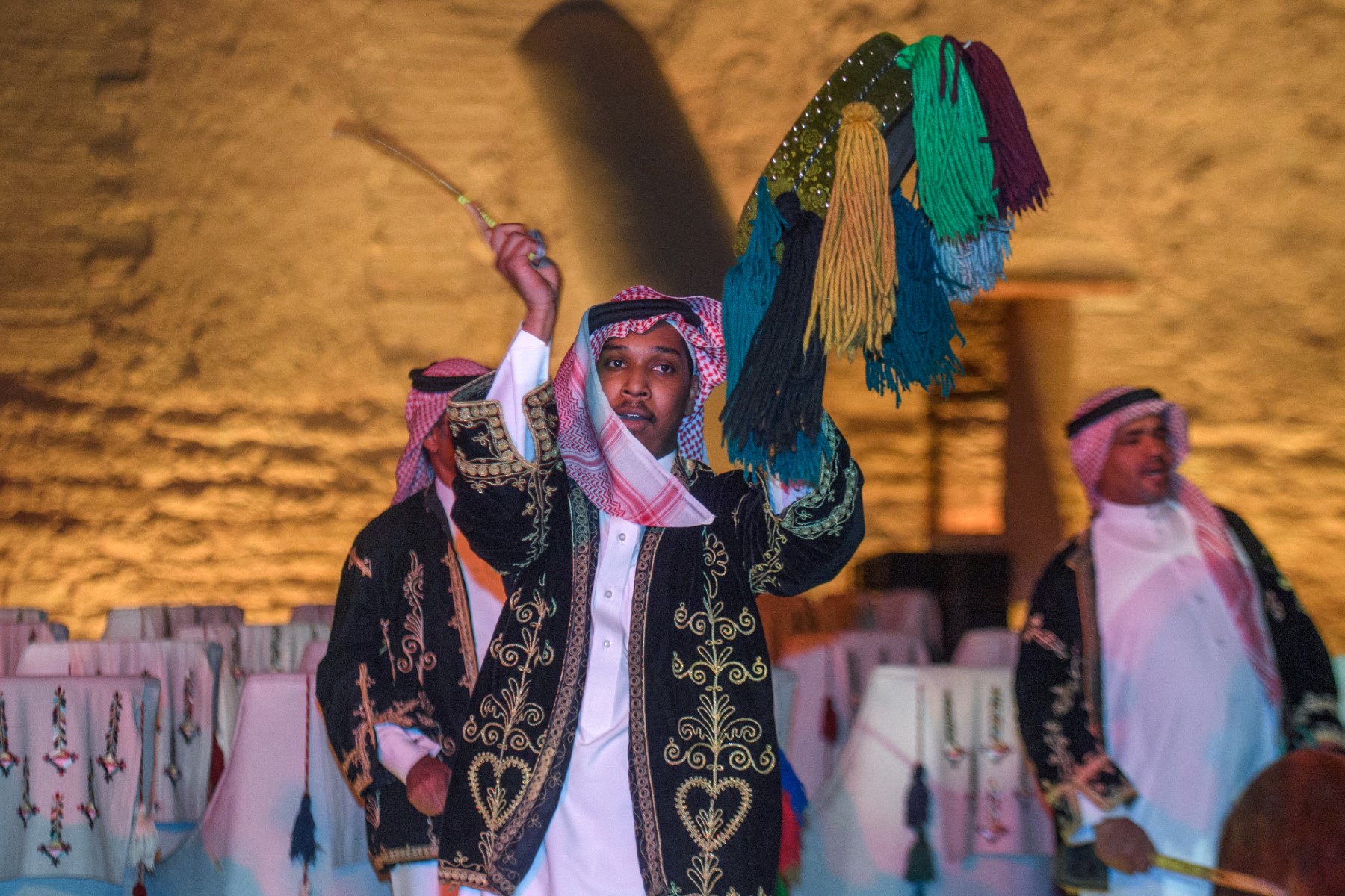 عرض الدرعية.(أف ب)