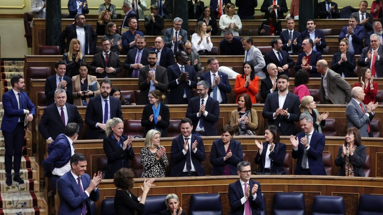 مجلس نواب إسبانيا (أ ف ب ).