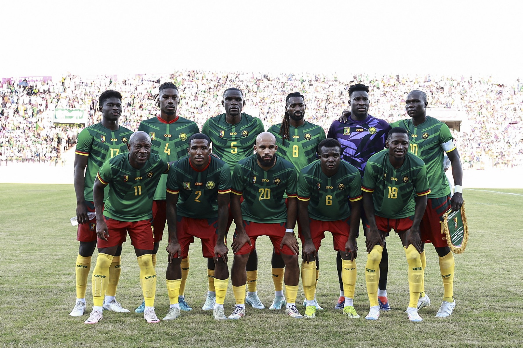 منتخب الكاميرون. (أ ف ب)