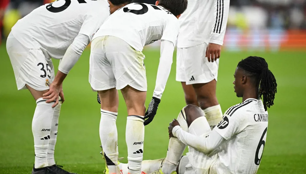 إصابة كامافينغا تزيد أزمات ريال مدريد