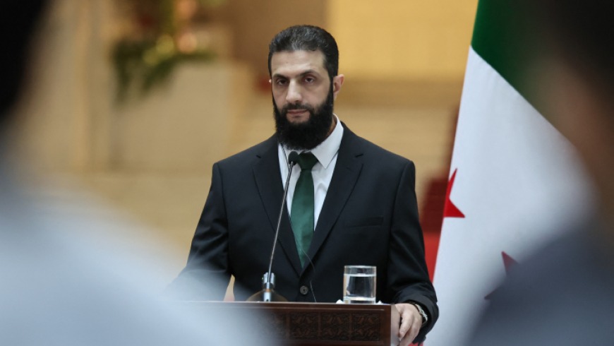 الرئيس السوري أحمد الشرع. (أ ف ب)