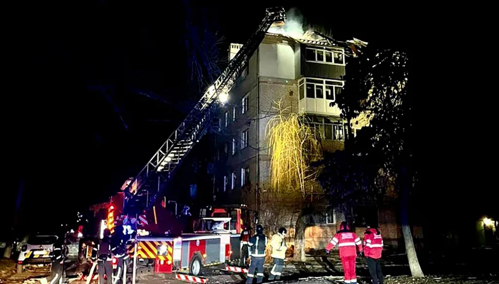 روسيا تشن هجوماً على كييف وتسقط 68 مسيرة أوكرانية