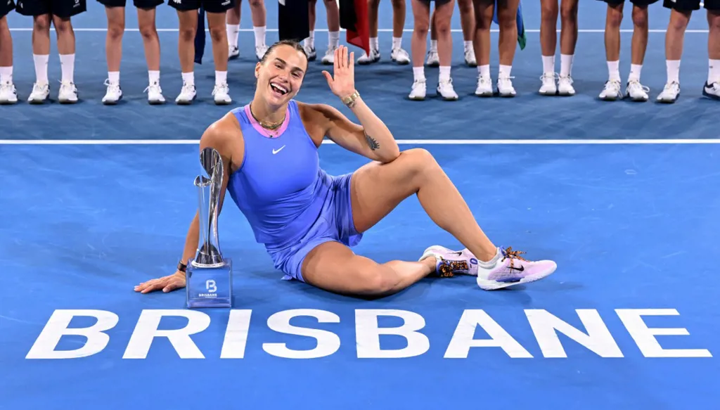 سابالينكا تتوّج بلقب دورة بريزبين على حساب كودرميتوفا