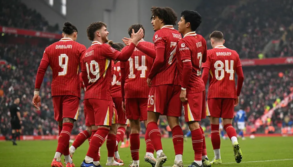 ليفربول يستعرض قوته في كأس إنكلترا