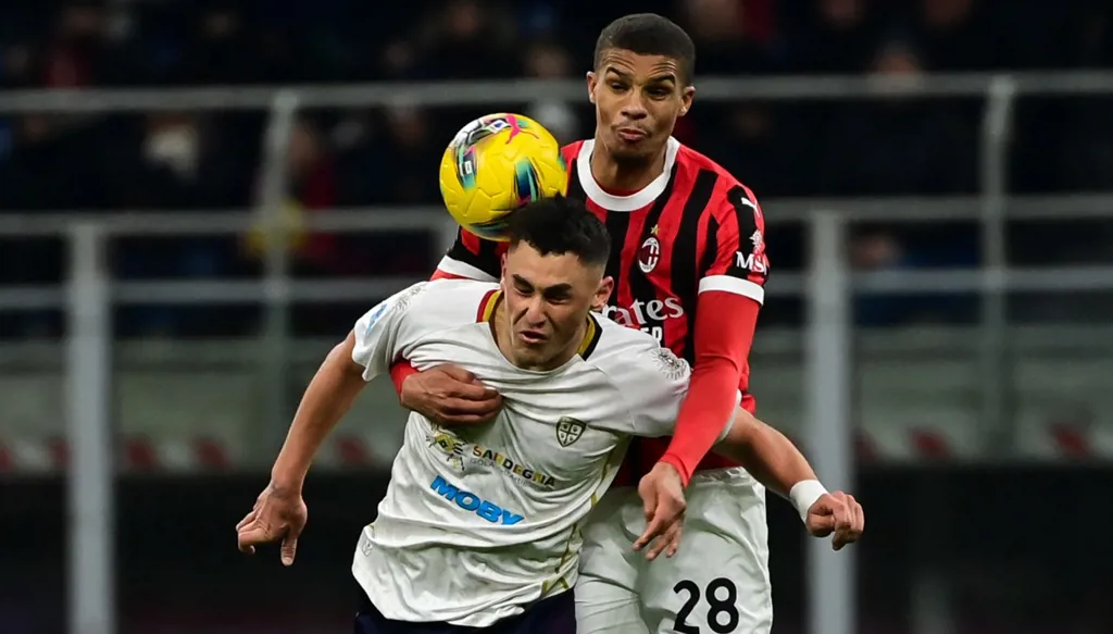ميلان يفقد خدمات مدافعه في مواجهتي جوفنتوس وجيرونا