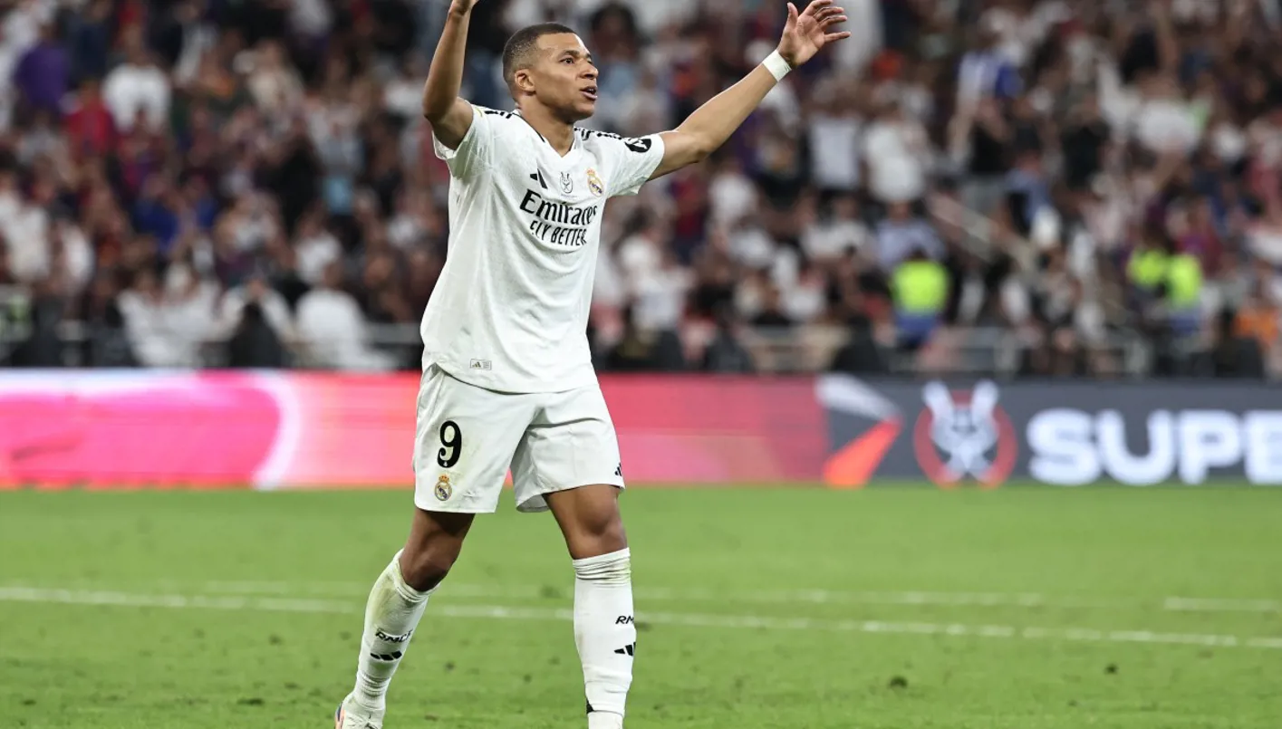 رغم الخسارة... مبابي يضع بصماته في جميع النهائيات مع ريال مدريد