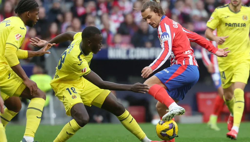 أتلتيكو مدريد يسقط في فخ التعادل أمام فياريال