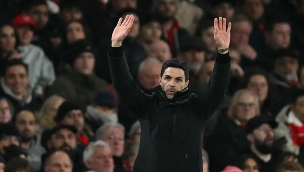 مدرب أرسنال يقر بخيبة الأمل