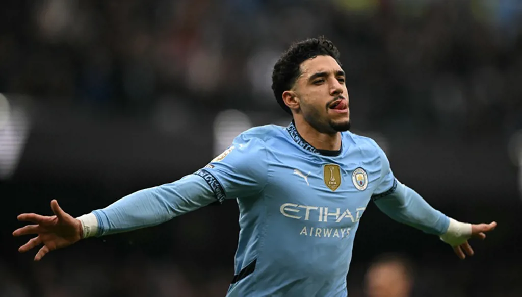 المصري عمر مرموش يفتتح حسابه مع مانشستر سيتي (فيديو)