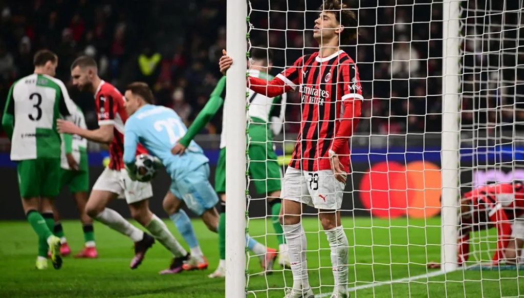 مفاجأة مدوية... ميلان يودع دوري أبطال أوروبا (فيديو)