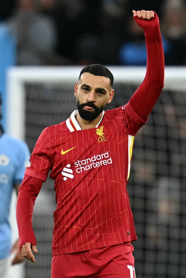 محمد صلاح. (أ ف ب)