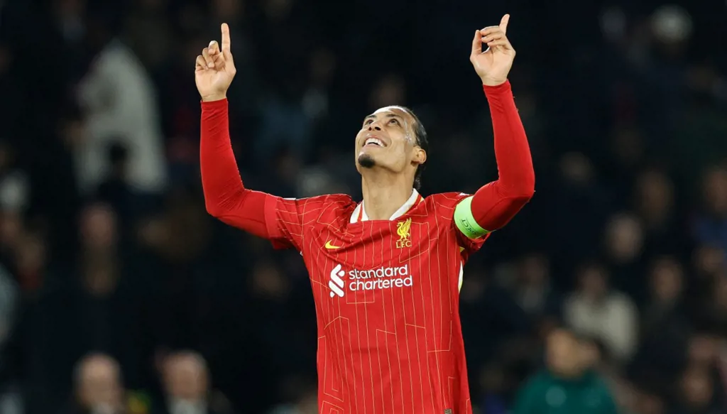 الكشف عن سبب محادثة فان دايك مع ناصر الخليفي (فيديو)