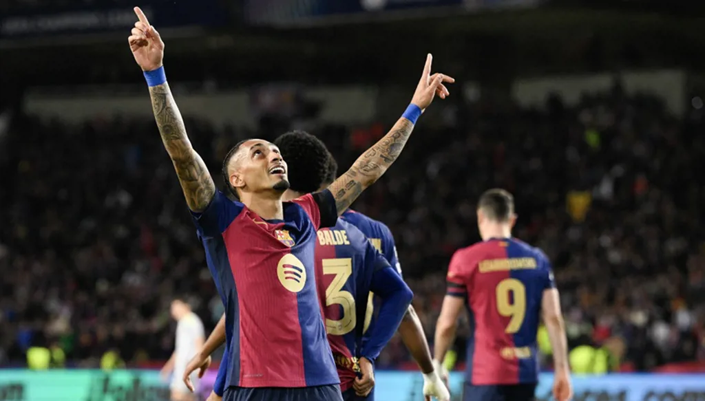 رافينيا يهدد رقم ميسي التاريخي ويلاحق رونالدو