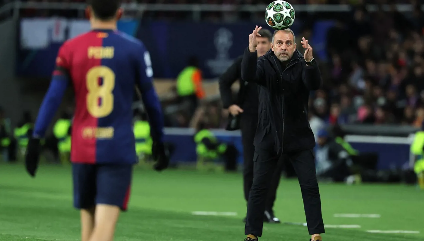 أول تعليق لمدرب برشلونة بعد بلوغ ربع نهائي دوري أبطال أوروبا