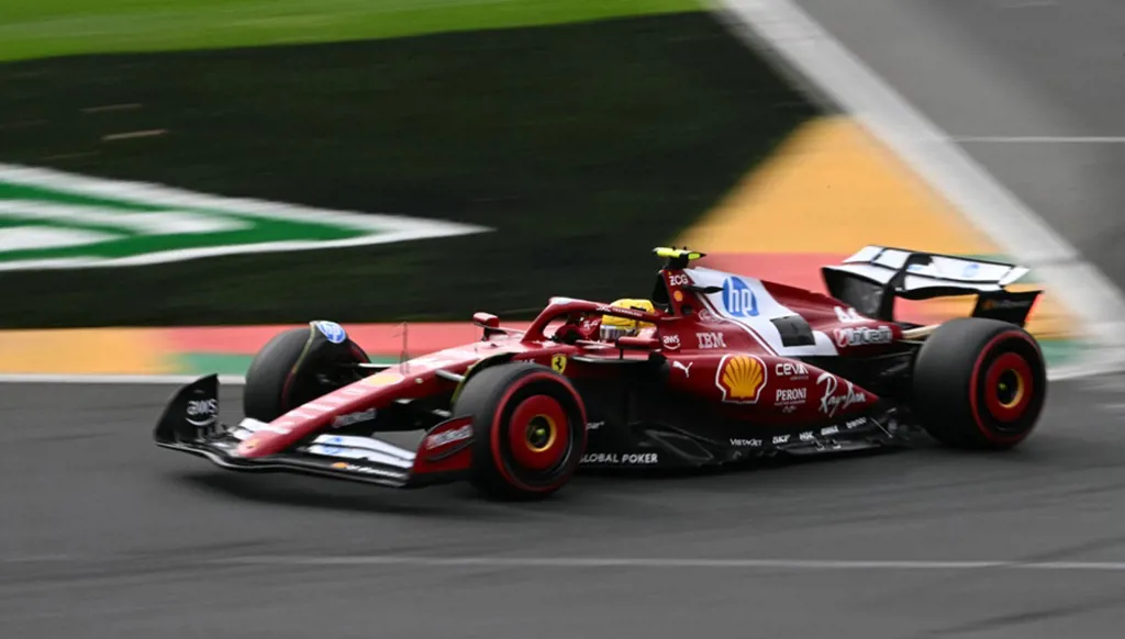 هاميلتون يستعد للأمطار في أستراليا