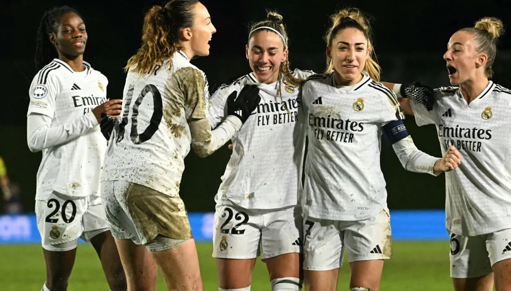 سيدات ريال مدريد يحققن فوزاً تاريخياً على برشلونة بالكلاسيكو