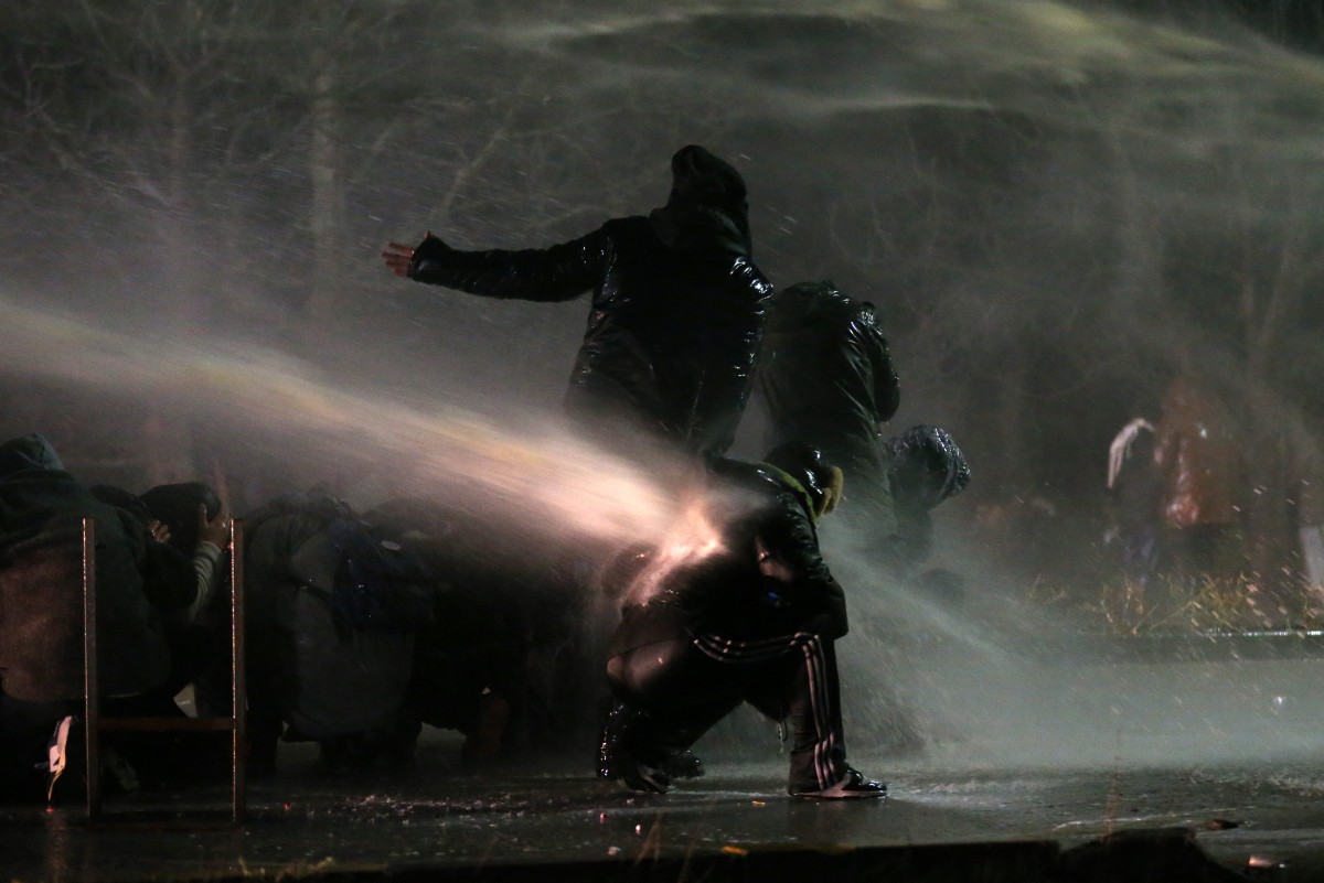 احتجاجات في تركيا (أ ف ب)