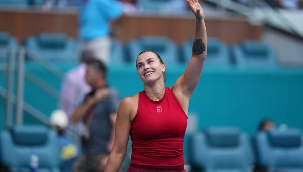 سابالينكا تواصل مشوارها بسهولة في دورة ميامي