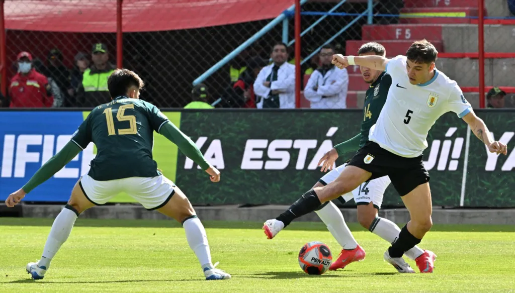 رئيس الاتحاد البوليفي يتشاجر مع مشجع في المدرجات (فيديو)