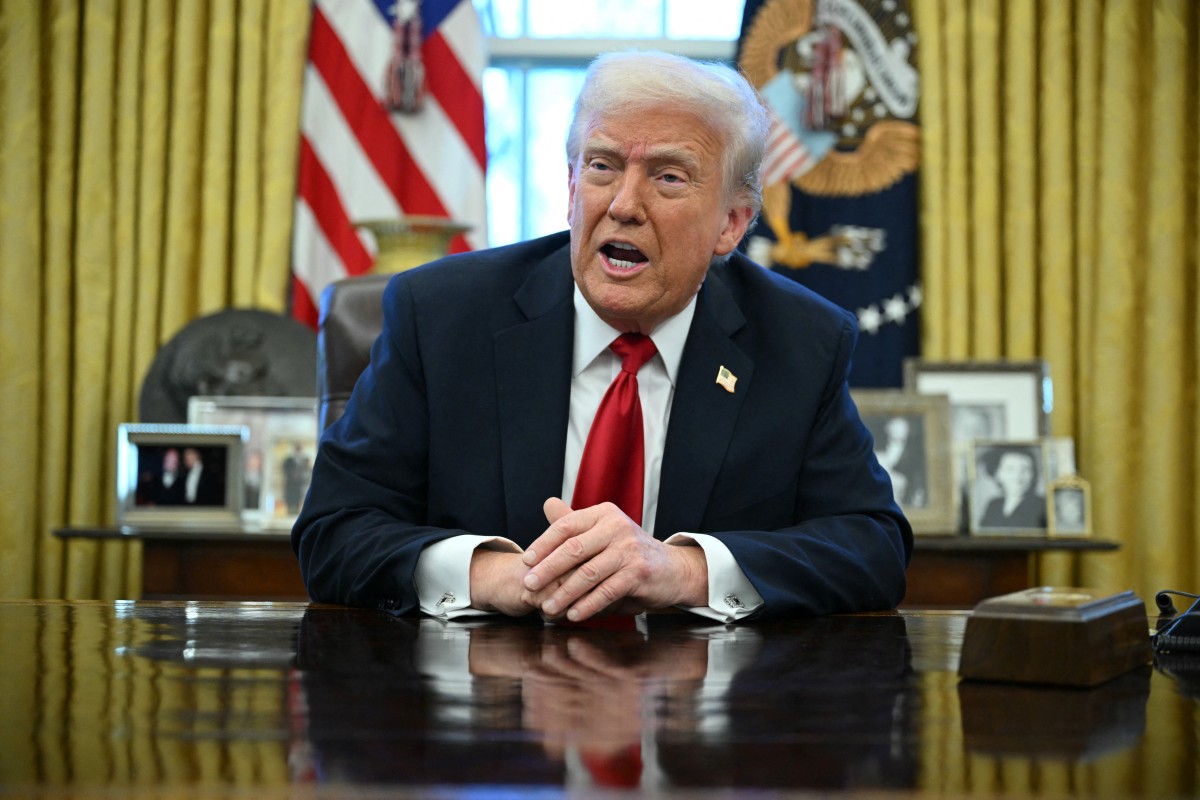 ترامب (أ ف ب).