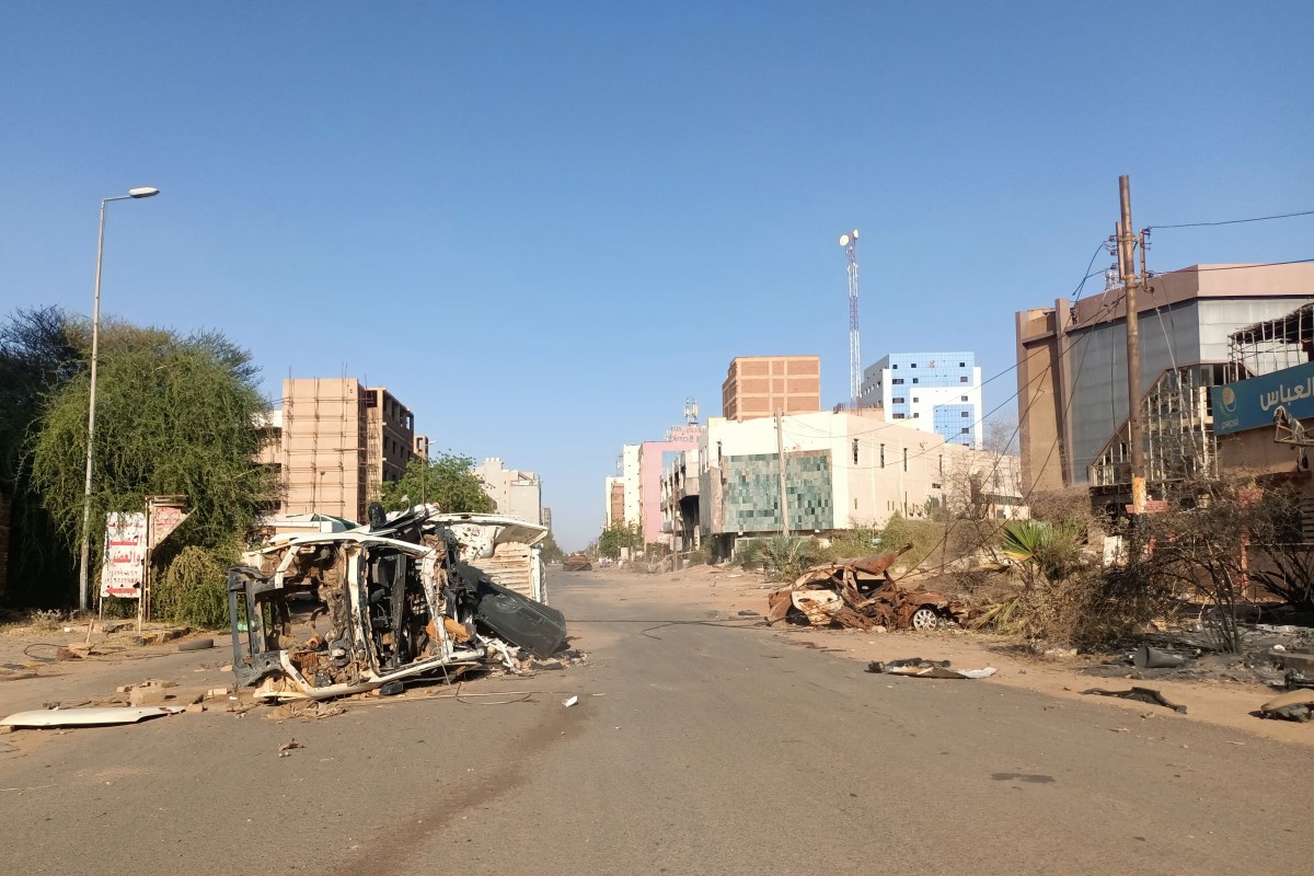 أضرار في السودان. (أ ف ب)