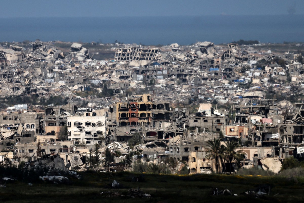 دمار في غزة (ا ف ب)