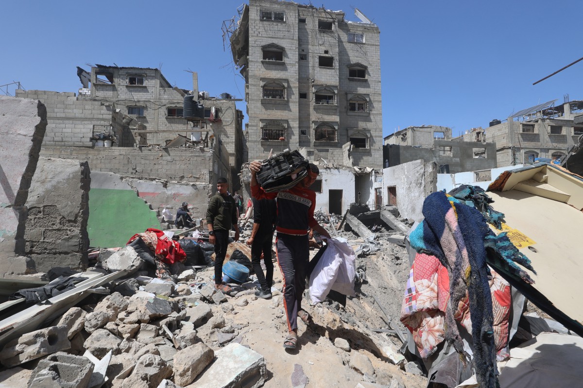 من غزة (أ ف ب).