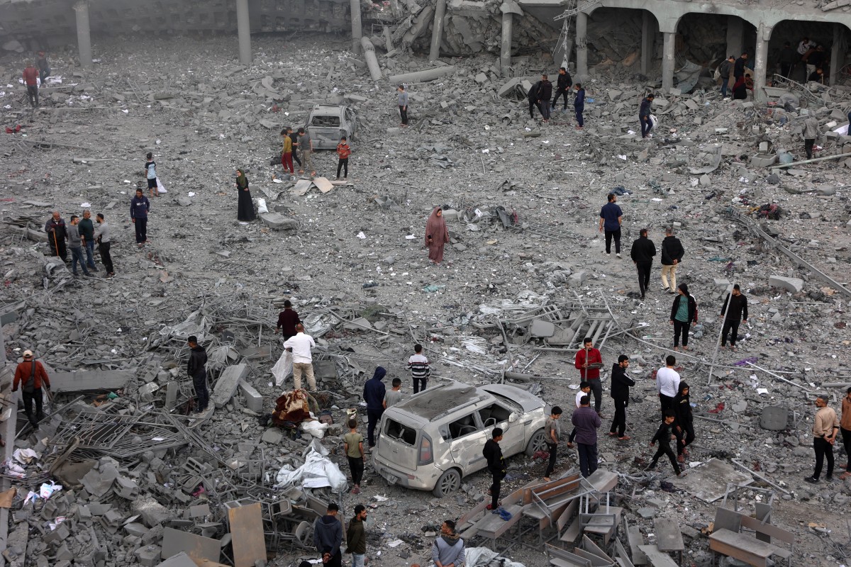 دمار في غزة (ا ف ب)