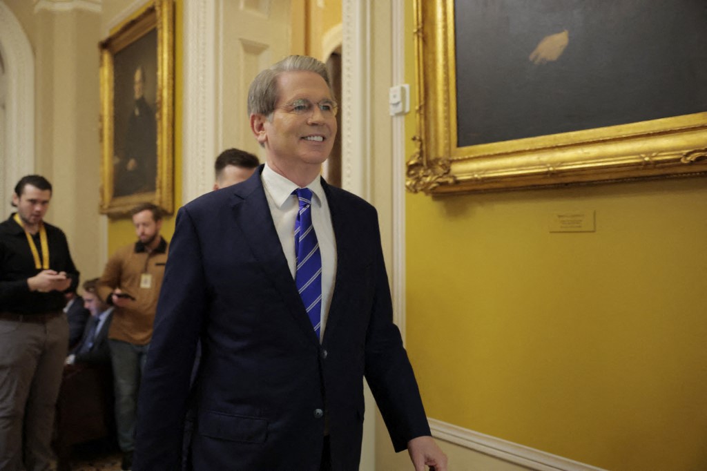 وزير الخزانة الأميركي سكوت بيسنت (ا ف ب)