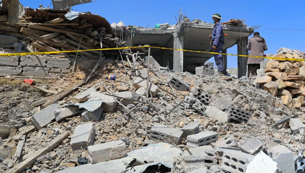 غارات أميركية تستهدف مواقع حوثية في اليمن