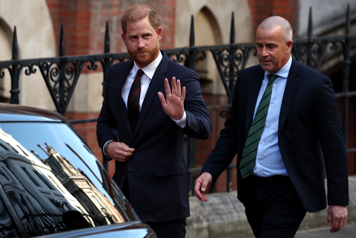الأمير هاري في لندن (الصورة: أ ف ب)