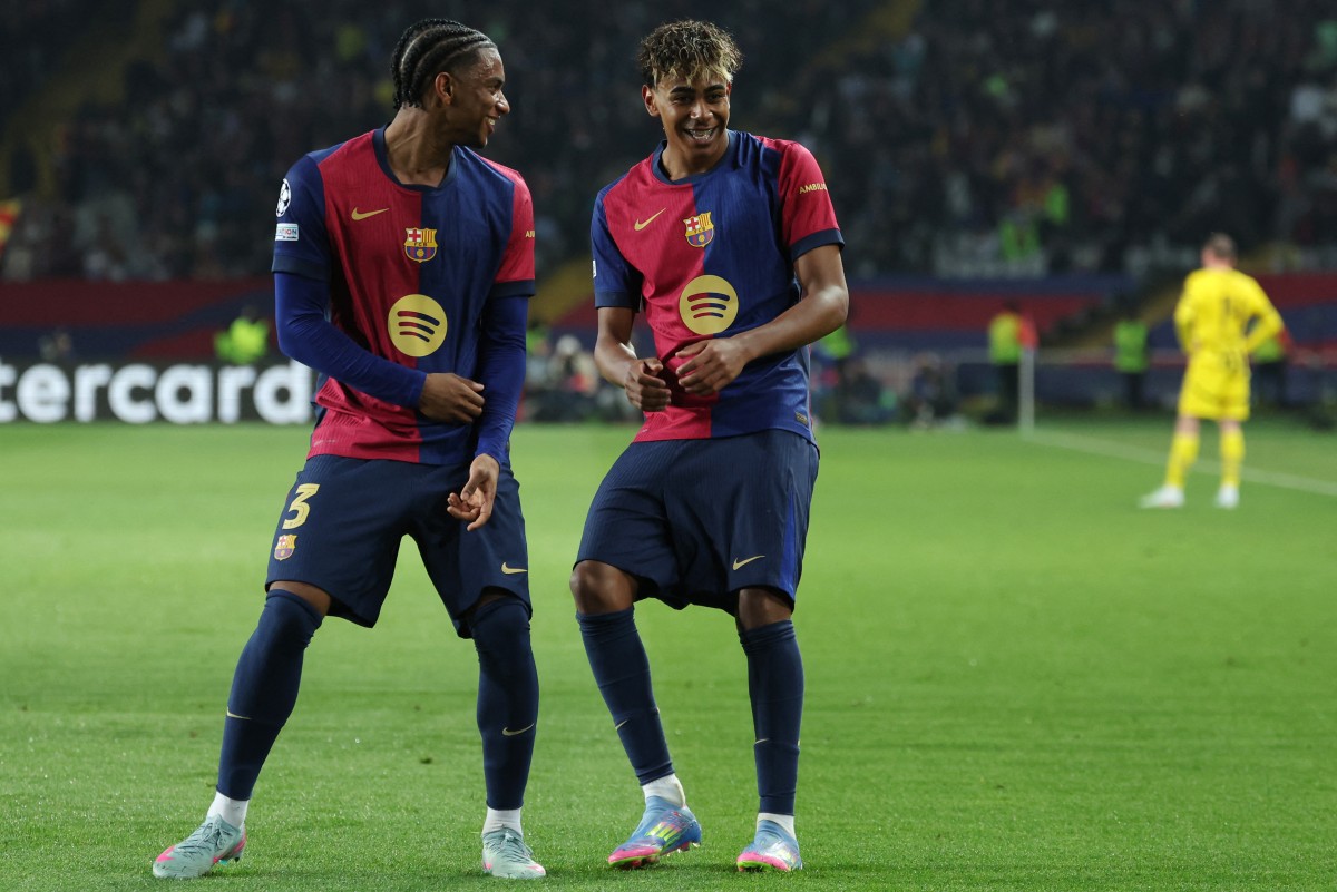 لامين يامال موهبة استثنائية مع برشلونة (أ ف ب)