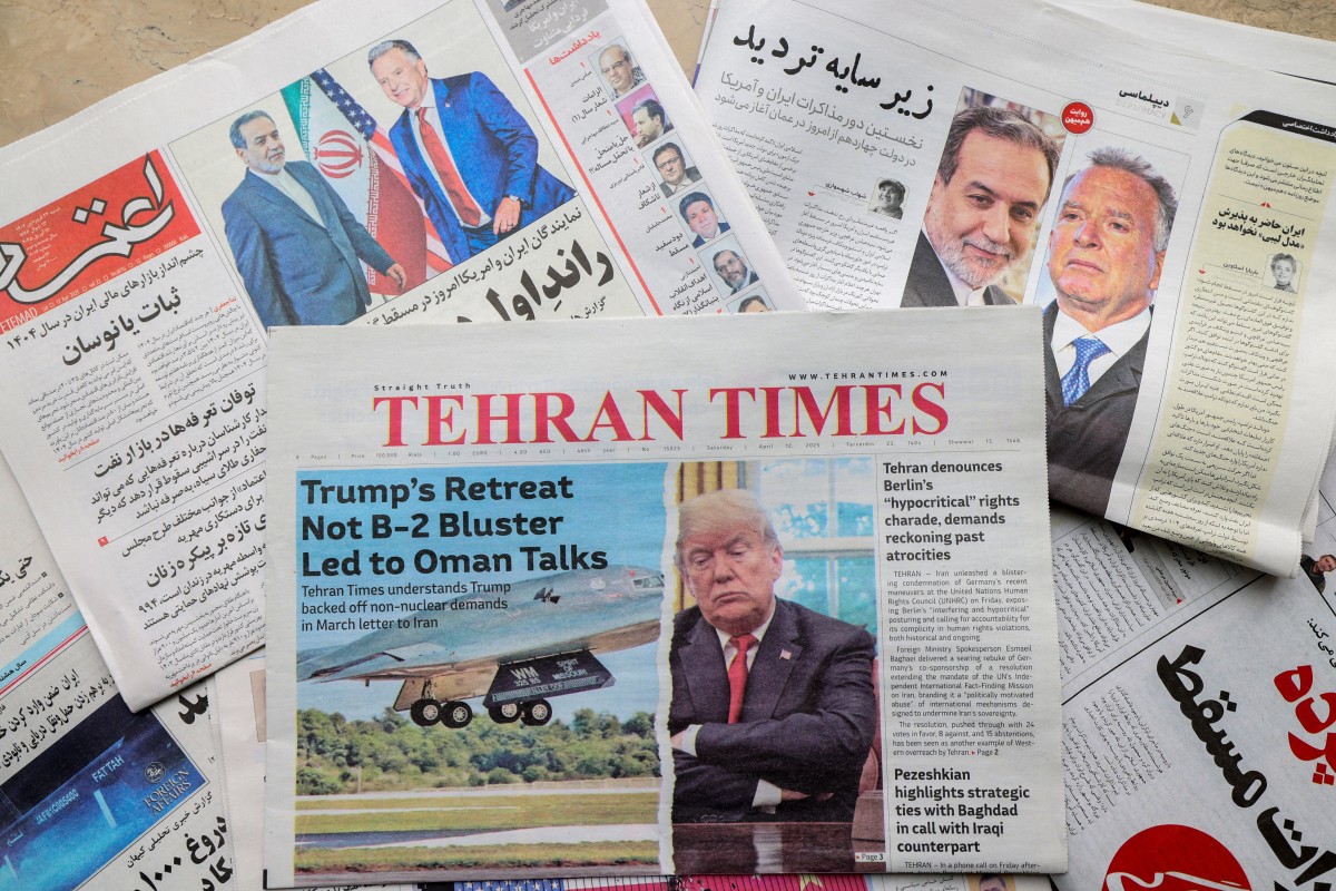 المفاوضات مع واشنطن تؤذن بأسبوع سياسي صاخب في طهران. (ا ف ب)