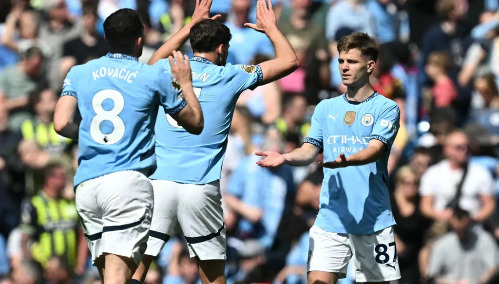 دي بروين يقود ثورة مانشستر سيتي بعد تأخر صادم