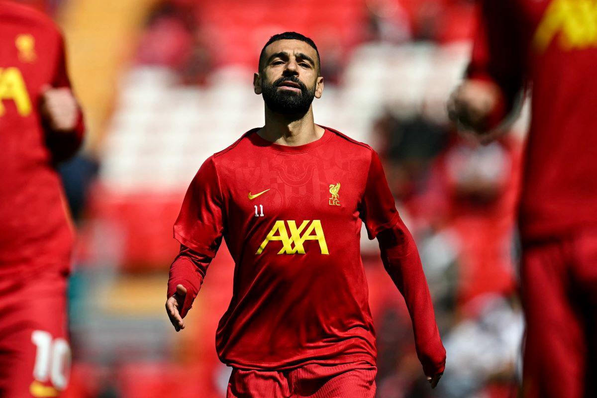 محمد صلاح. (أ ف ب)