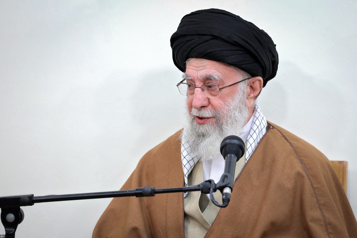 علي خامنئي. (أ ف ب)