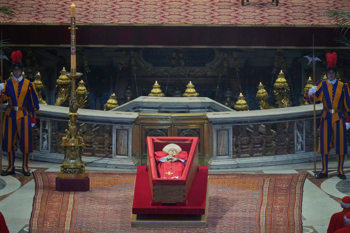 البابا فرنسيس. (أ ف ب)