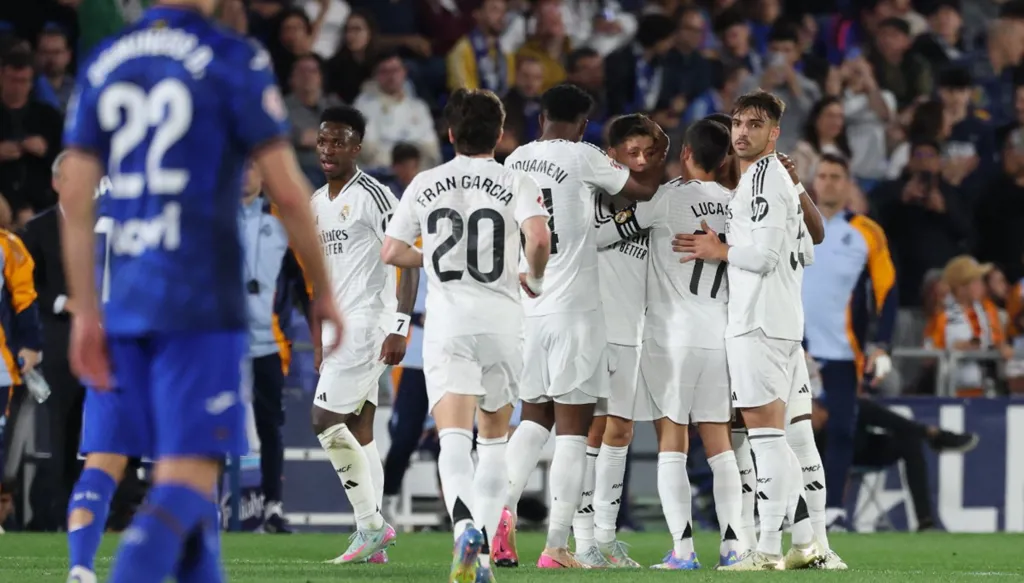 ريال مدريد يتخطى خيتافي بصعوبة ويواصل ملاحقة برشلونة