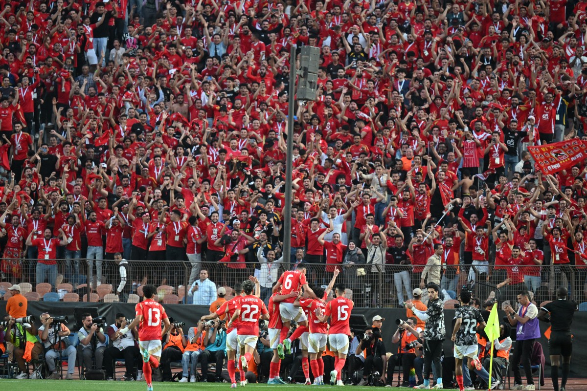 الأهلي خرج من المسابقة بشكل مفاجئ (أ ف ب)