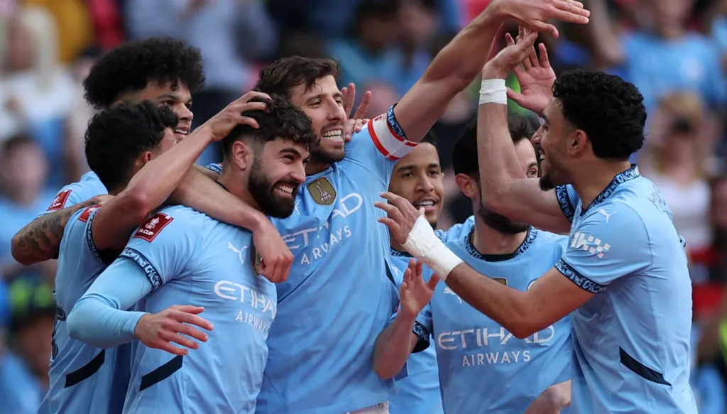 مانشستر سيتي يضرب موعداً مع كريستال بالاس في نهائي كأس إنكلترا