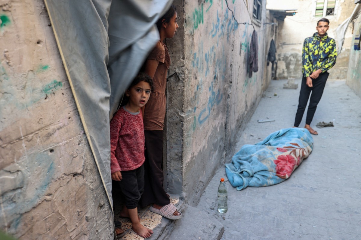 مشهد من قطاع غزة (أ ف ب)