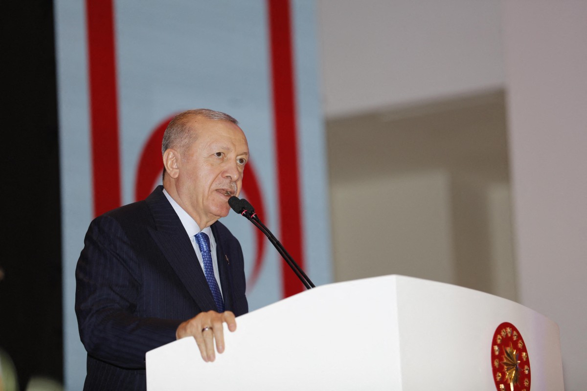 إردوغان. (أ ف ب)