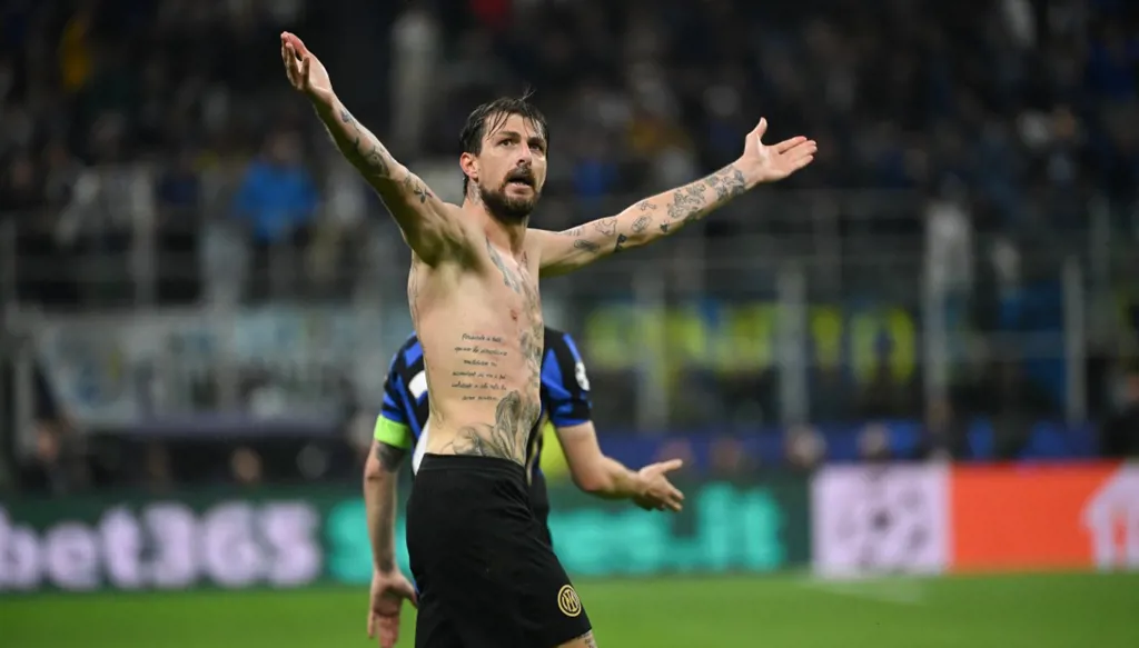 أتشيربي يُنقذ إنتر في الدقيقة 94 والمباراة تتجه للأشواط الإضافية (فيديو)