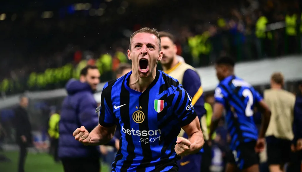 فراتيسي يضع إنتر في المقدمة وسط "دراما" في دوري أبطال أوروبا (فيديو)