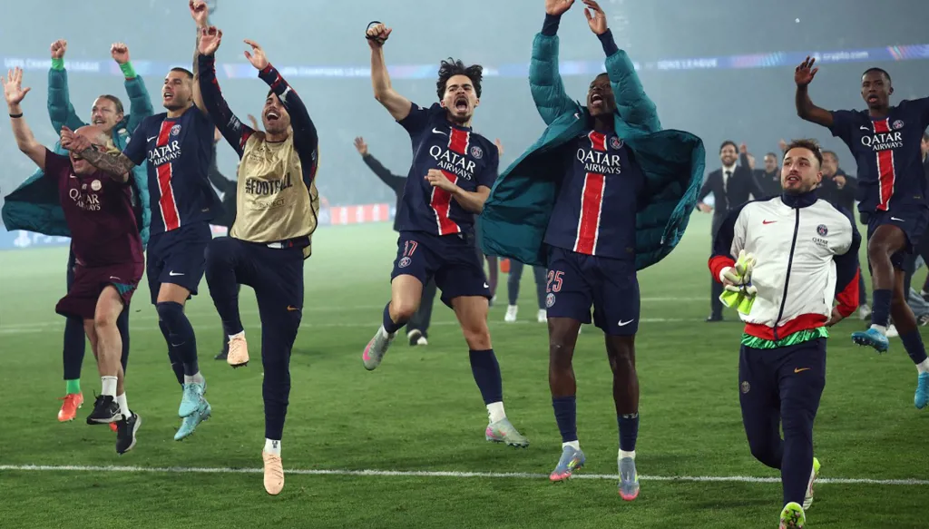 موعد نهائي دوري أبطال أوروبا بين باريس سان جيرمان وإنتر