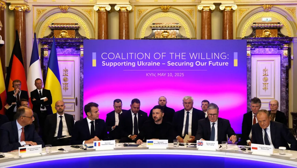 بعد العرض العسكري في موسكو... قادة أوروبيون في أوكرانيا لإظهار الدعم