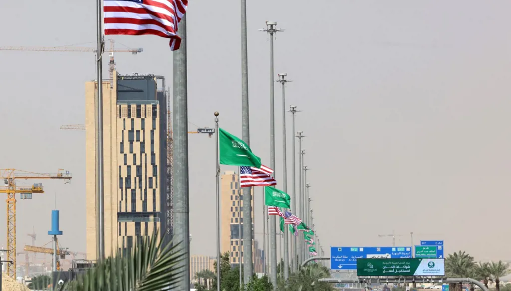 هكذا بدت شوارع الرياض قبيل ساعات من وصول ترامب (فيديو)