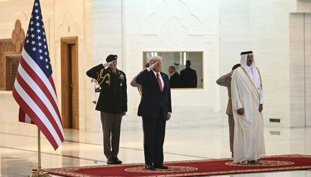 ترامب لأمير قطر: أحببنا بعضنا البعض وعملنا معاً على أعلى المستويات لإحلال السلام في هذه المنطقة وعبر العالم