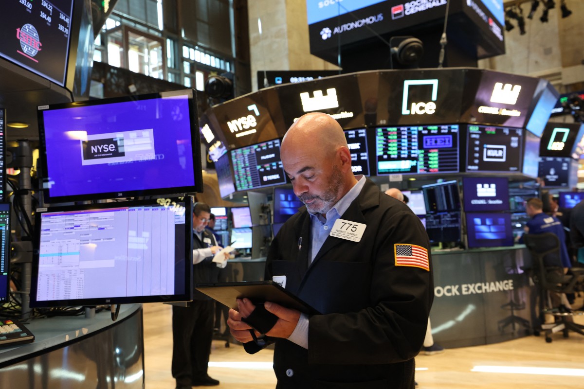 قاعة بورصة نيويورك (ا ف ب)