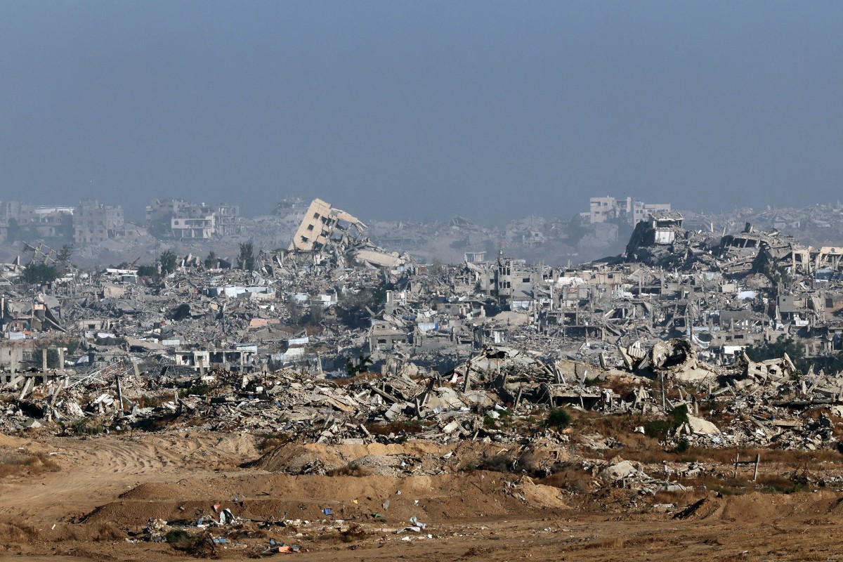 قطاع غزّة المدمّر (أ ف ب).